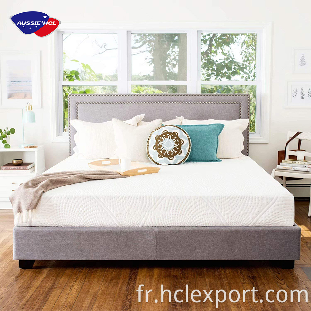 Matelas roi de haute qualité des matelas de sommeil bien somnolent dans une boîte de luxe en forme de gel en gel en latex naturel matelas